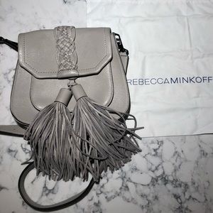 Rebecca Minkoff braided tassel crossbody NWOT